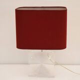 Romeo Rega lucite table lamp, 1970s