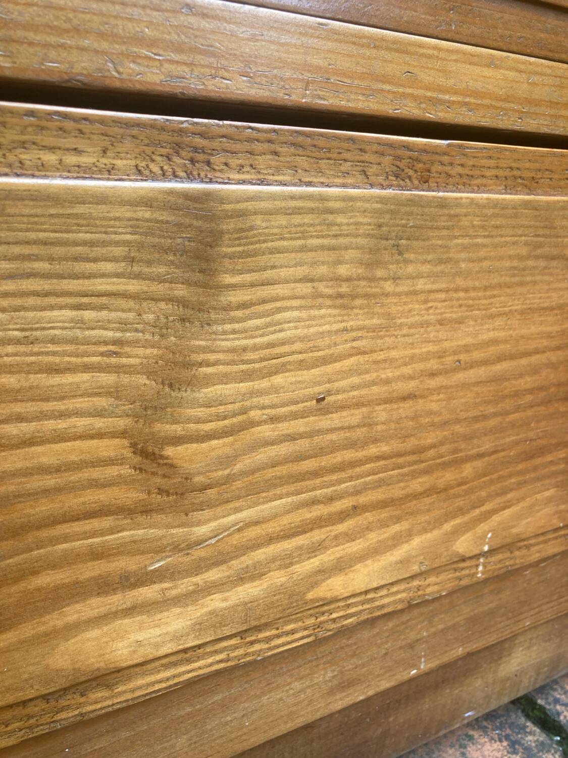 Vintage pine chest of drawers