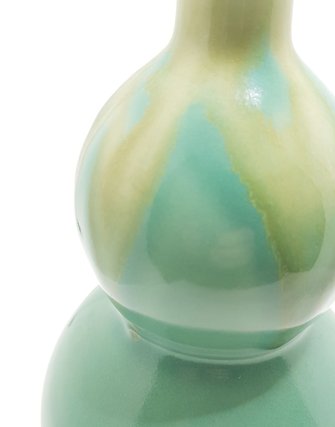 Flacon en céramique en forme de gourde