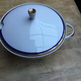 Hertel Jacob tureen with golden edges
