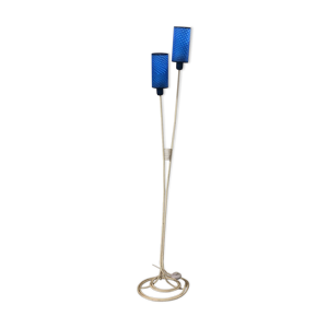 Lampadaire blanc abat-jour