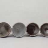6 tasses à café en grès de Ratilly / Pierlot