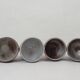 6 stoneware coffee cups from Ratilly / Pierlot