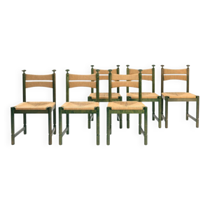 Ensemble de 6 chaises - manger