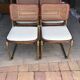 6 chaises cesca Marcel Breuer Italie 1970