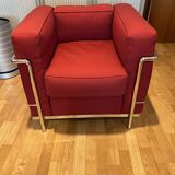 Fauteuil lc3 original cassina – le corbusier – design iconique