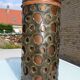 Vintage umbrella stand Sara Italy "copper blade"