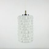 White opal pendant lamp by Peill and Putzler, 1970s, Germany