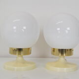 Pair of mid-century Table or Wall Lamps by Instala Děčín,1970's.
