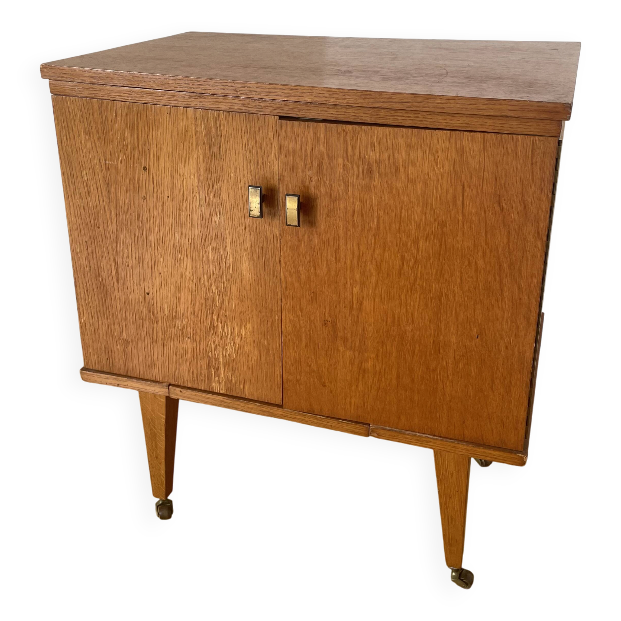 1960s sewing cabinet