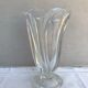 Ancient Crystal Vase From VANNES Decoration France Vintage
