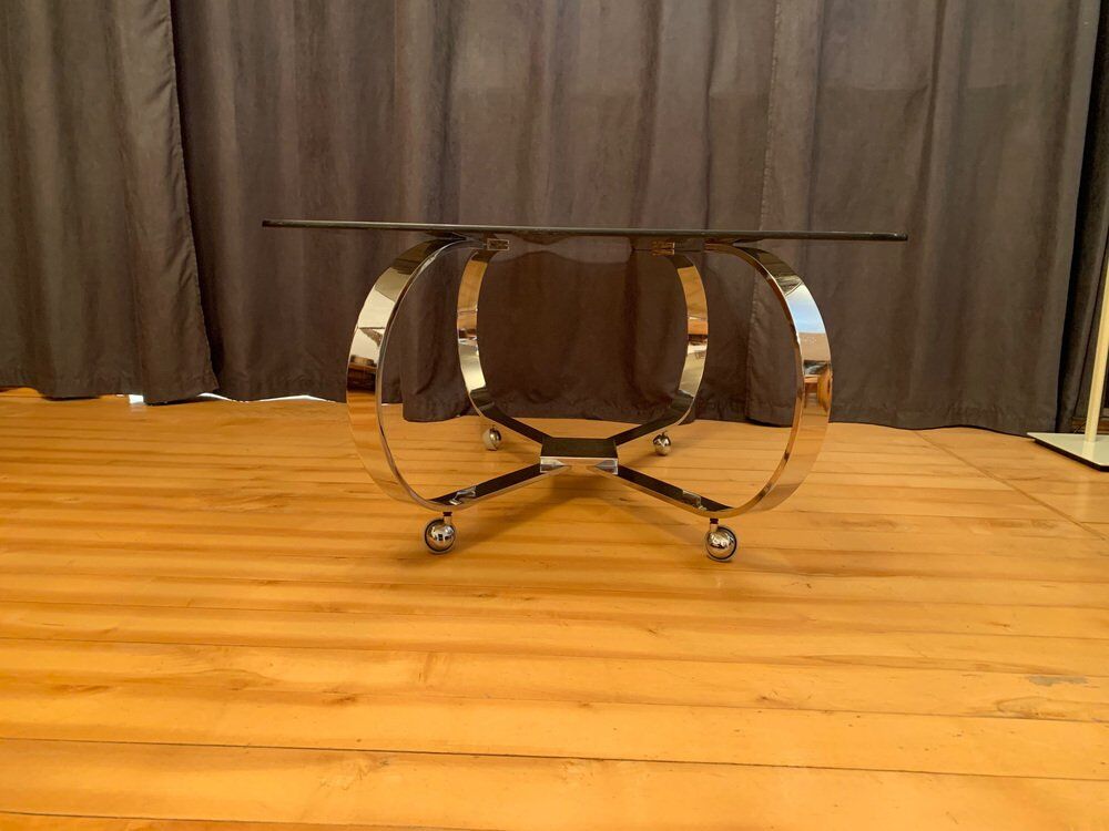 Mobile coffee table, Italy, 1970s