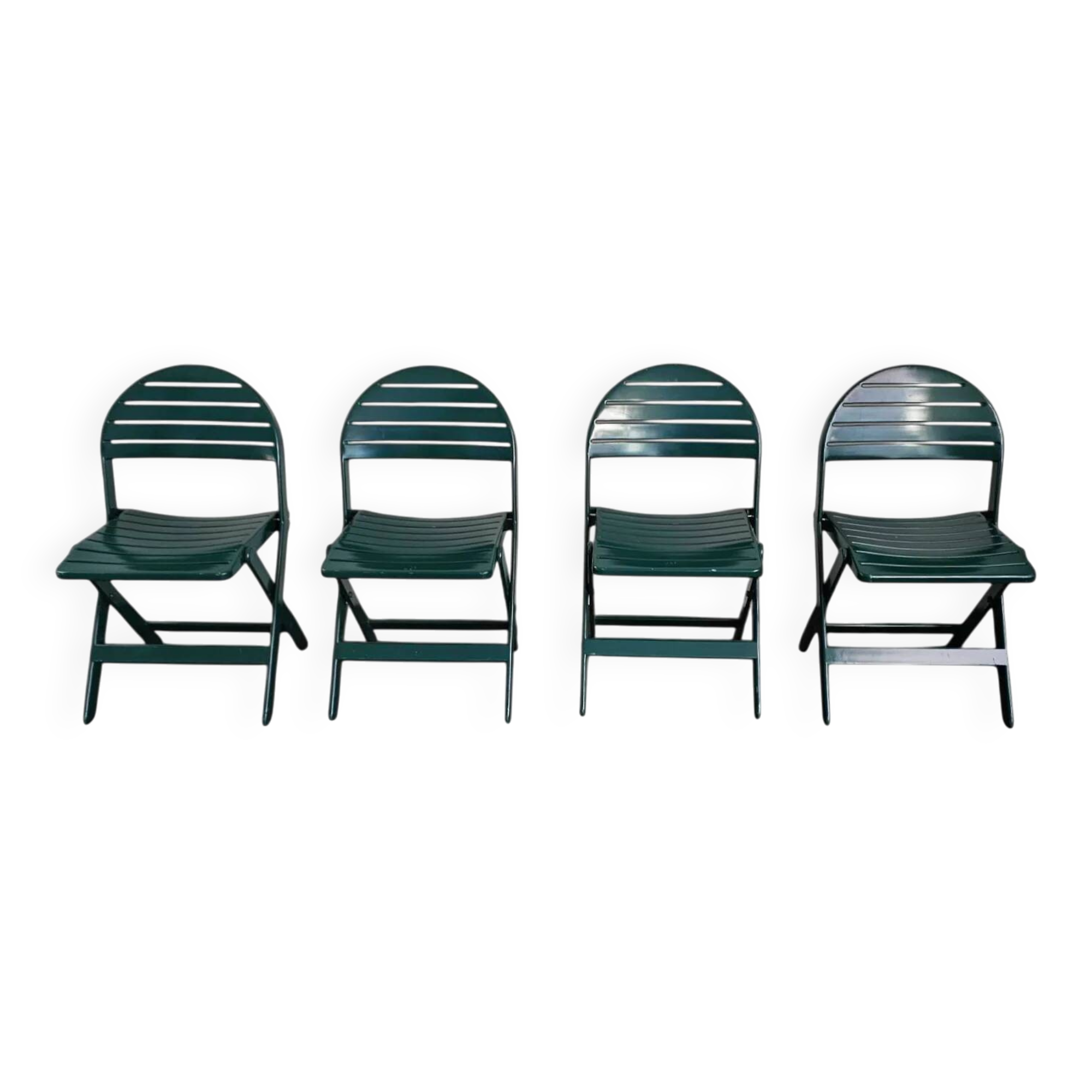4 x Niels Gammelgaard / Ikea vintage / folding chair / 1993