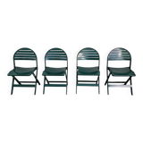 4 x Niels Gammelgaard / Ikea vintage / folding chair / 1993
