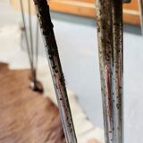 2 formica chairs - eiffel legs