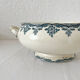 Bordeaux iron clay soup tureen bottom, Choisy le Roi
