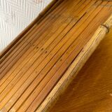 Bamboo standing shelf from the 60s