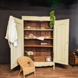 Old green cabinet