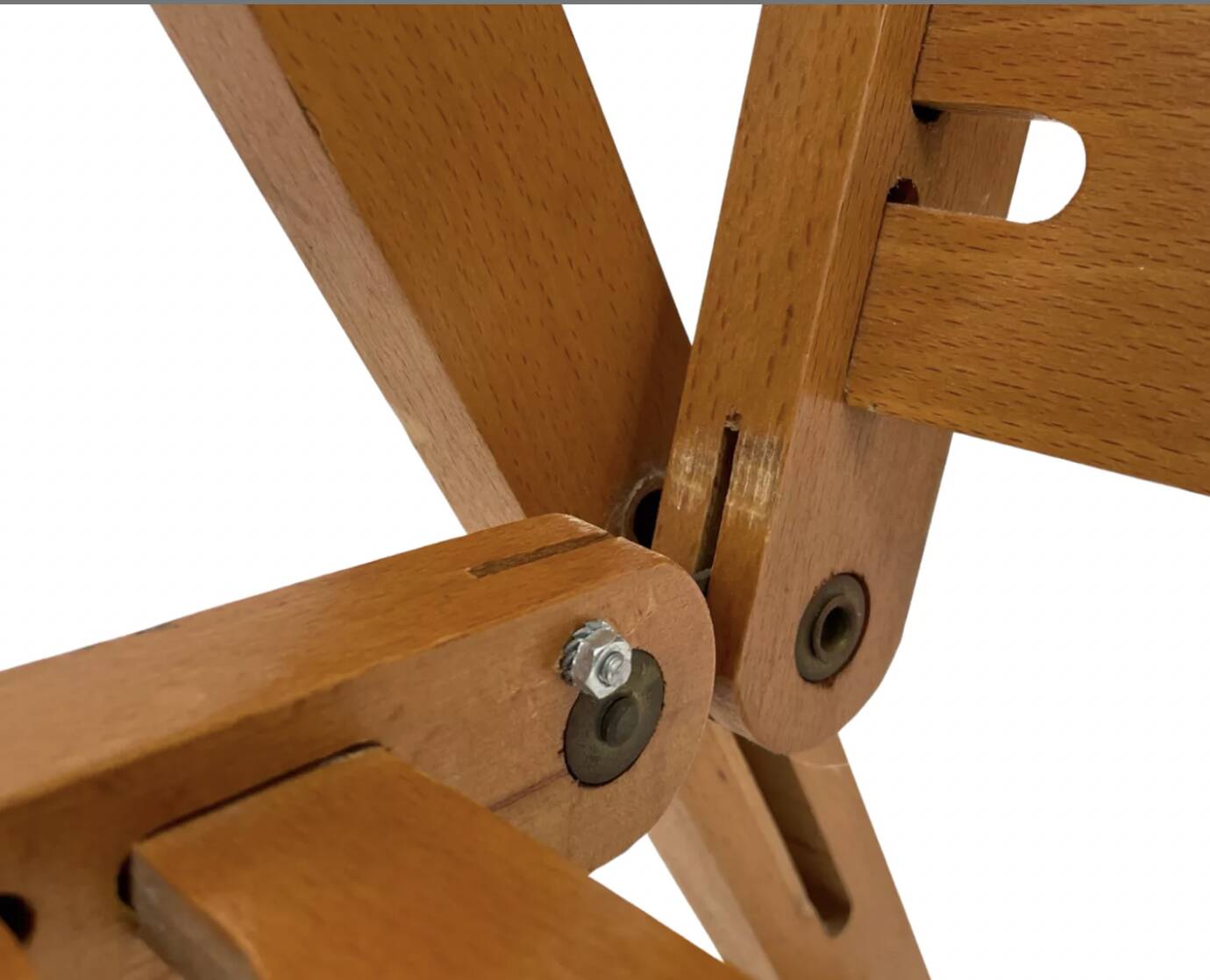 Ensemble vintage de quatre chaises pliantes Rex en contreplaqué, design Niko Kralj, 1950