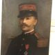 Portrait of a French officer – Oil on canvas signed "Cavalli", 1905