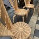 Salon de jardin rotin vintage