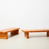 Roland Wilhelmsson Pair of 'Bamse' Benches for Karl Andersson & Soner Sweden 1970s