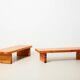 Roland Wilhelmsson Pair of 'Bamse' Benches for Karl Andersson & Soner Sweden 1970s