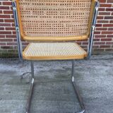 Cesca design chair b32 model in chrome