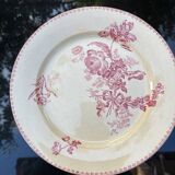 Vintage Digoin Sarreguemines dinner plate