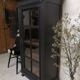 Showcase library patina cabinet of curiosity