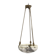 Scandinavian alabaster pendant, Sweden, 1940