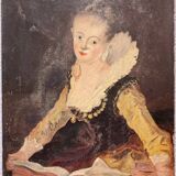 Painting - Portrait of a woman in the 18th century style