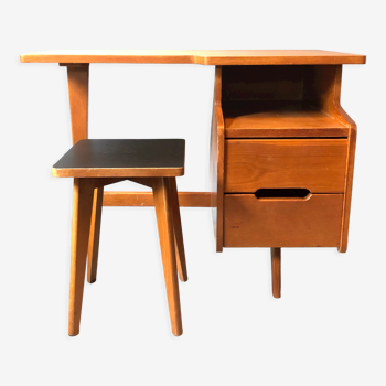 Jacques Hauville desk and stool