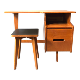 Bureau et tabouret Jacques Hauville