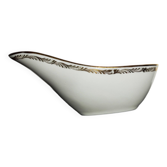 Vierzon hard porcelain gravy boat