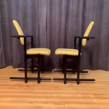 Pair of Flysit armchairs by Peter Opsvik Stokke Norway 1990s