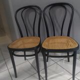 Pair of chairs Bistrot ZPM Radomsko by Thonet year 1960