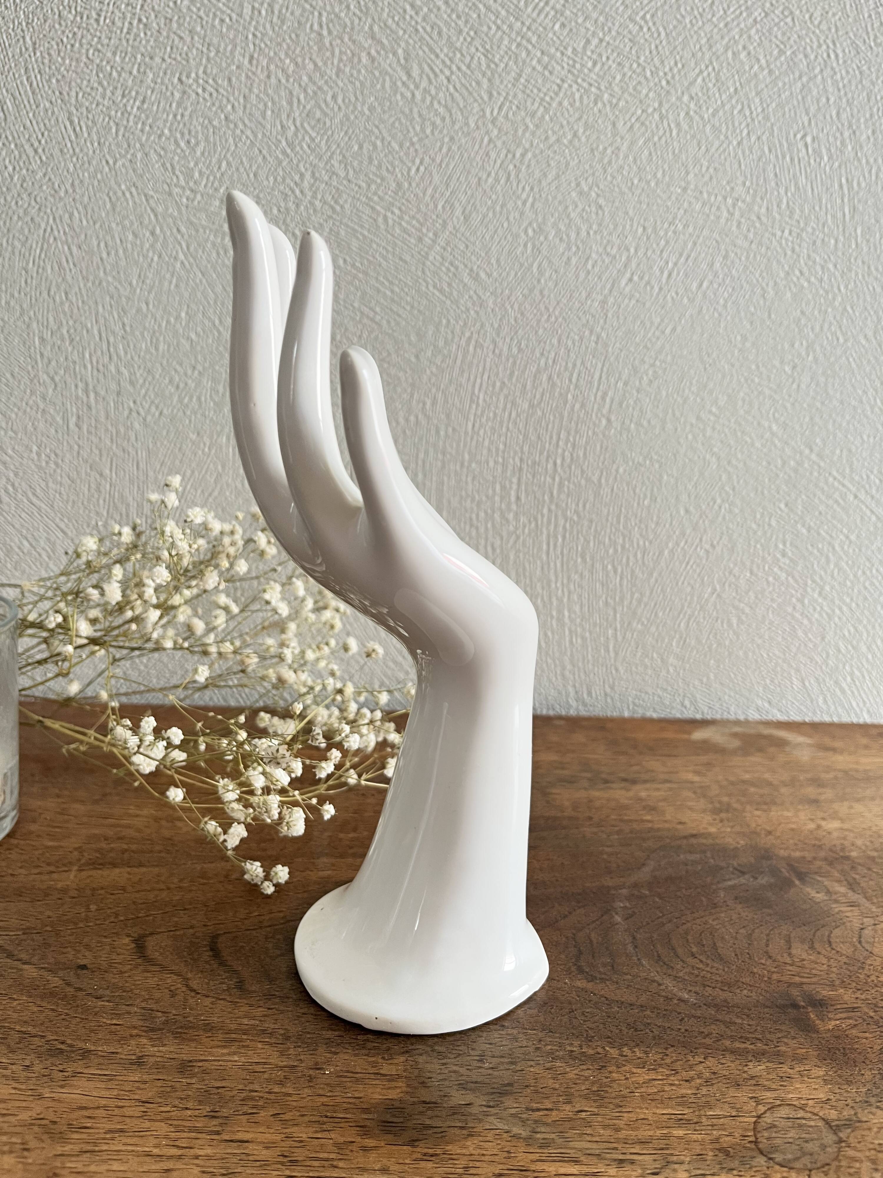 Hand ring vase vintage soliflore