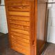 Meuble de rangement en pin par Pierre Gautier Delaye vintage années 1950