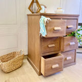 Vintage wooden workshop furniture