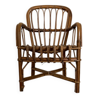 Rattan children's chair