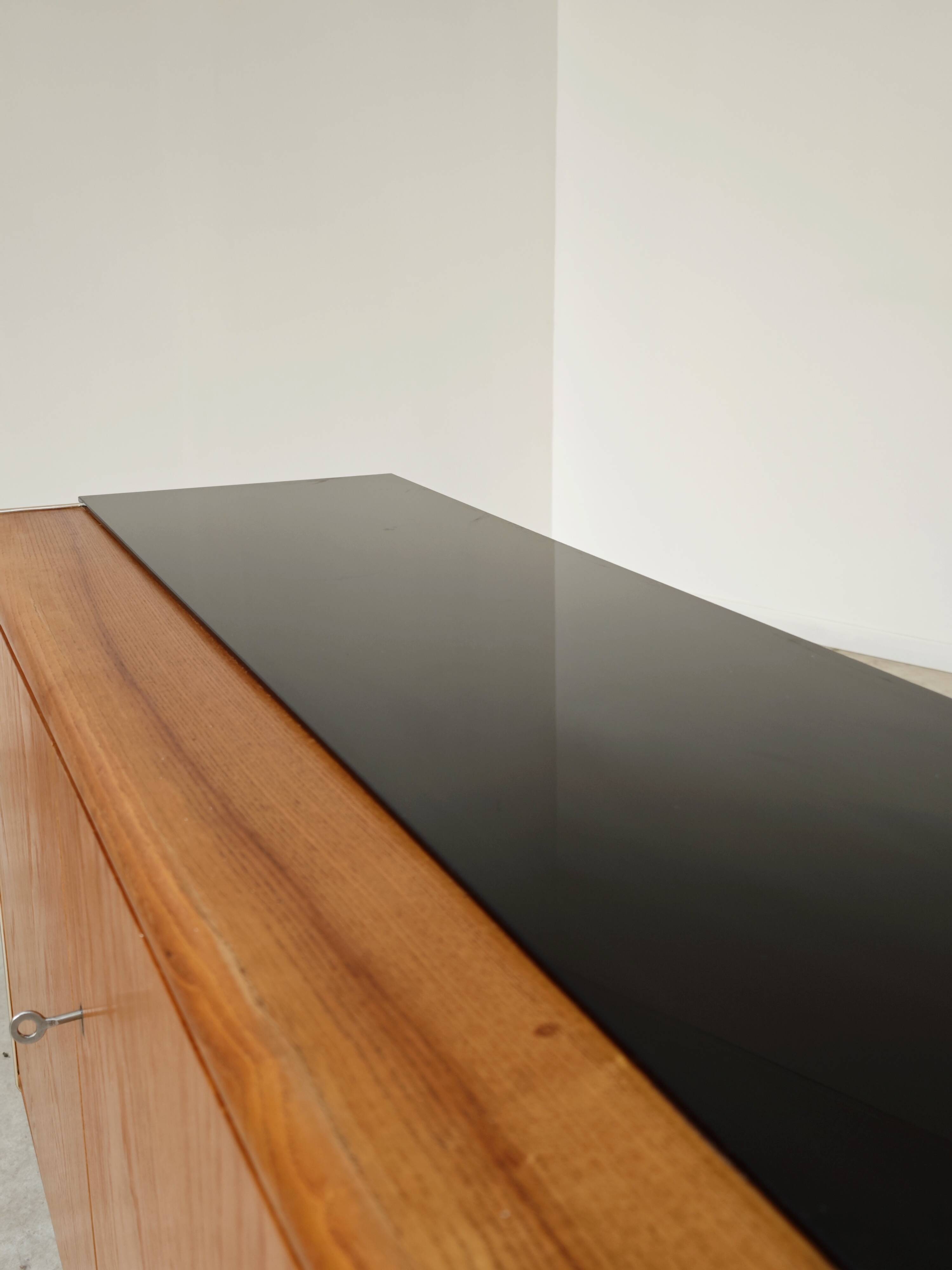 Jitona U-369 low sideboard by Bohumil Landsman and Hubert Nepozitek 1960