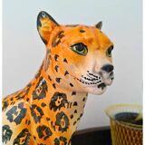 Léopard en céramique – Italie Années 70