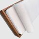 Lit de repos moderniste en pin et tissu bouclette par Ate van Apeldoorn pour Houtwerk Hattem