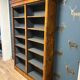Antique open bookcase