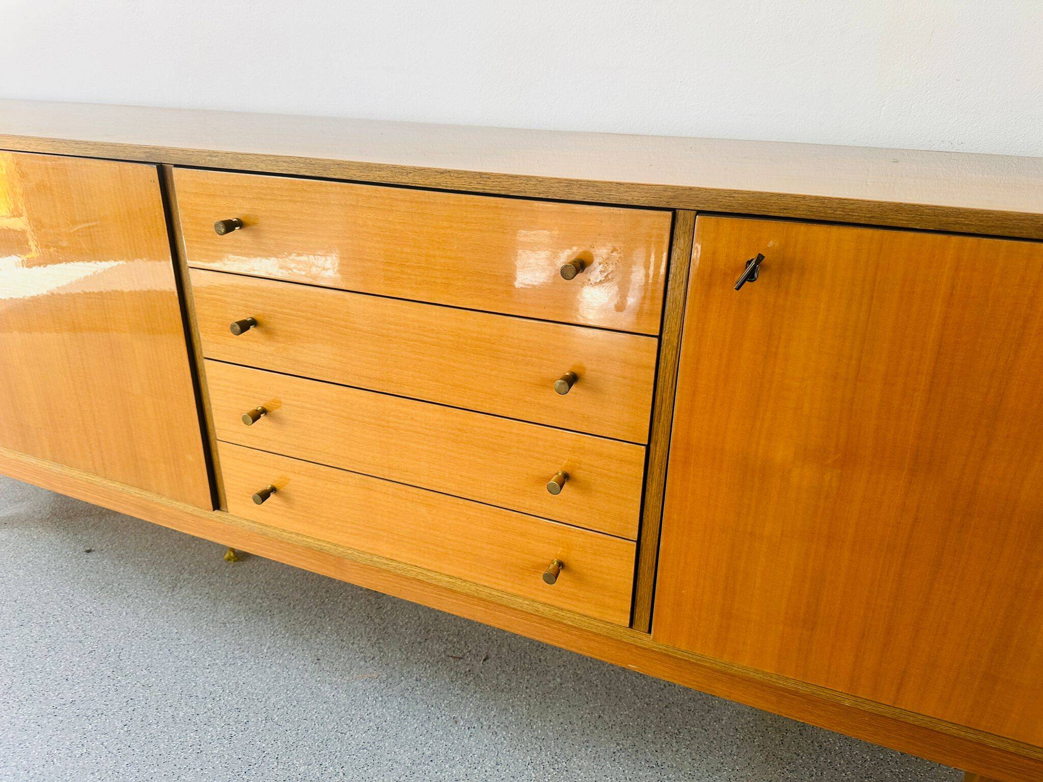 Large Mid-Century Sideboard 'Soziales Wohnen' 1960