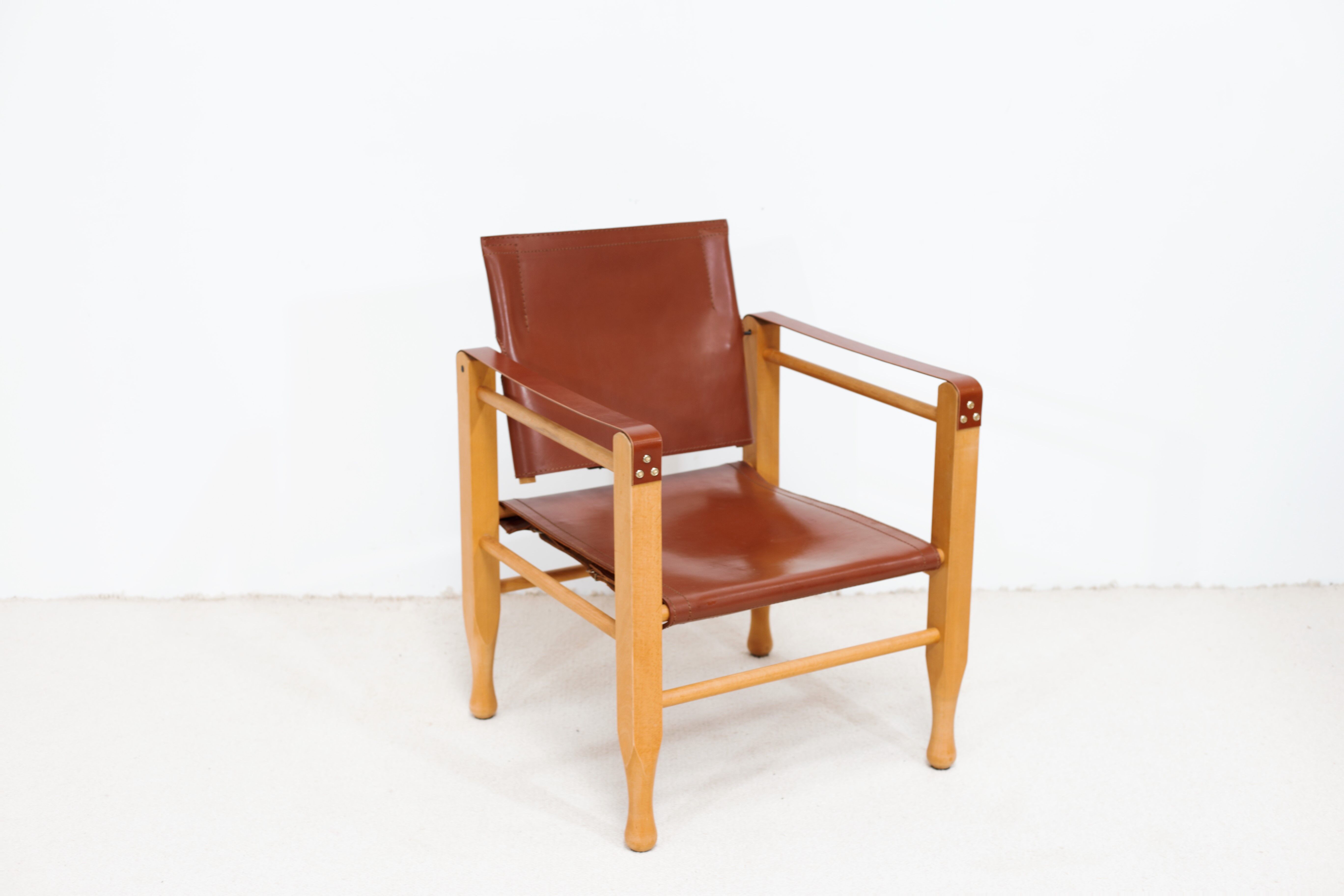Safari armchair Aage Bruun & Son