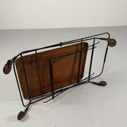 Teak and string cart by Jie Gantofta for Paul Nagel