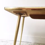 coffee table with ceramic tiles, 60s