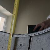 Vintage wrought iron mirror